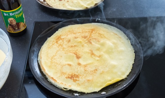 Pannenkoeken met St.Bernardus